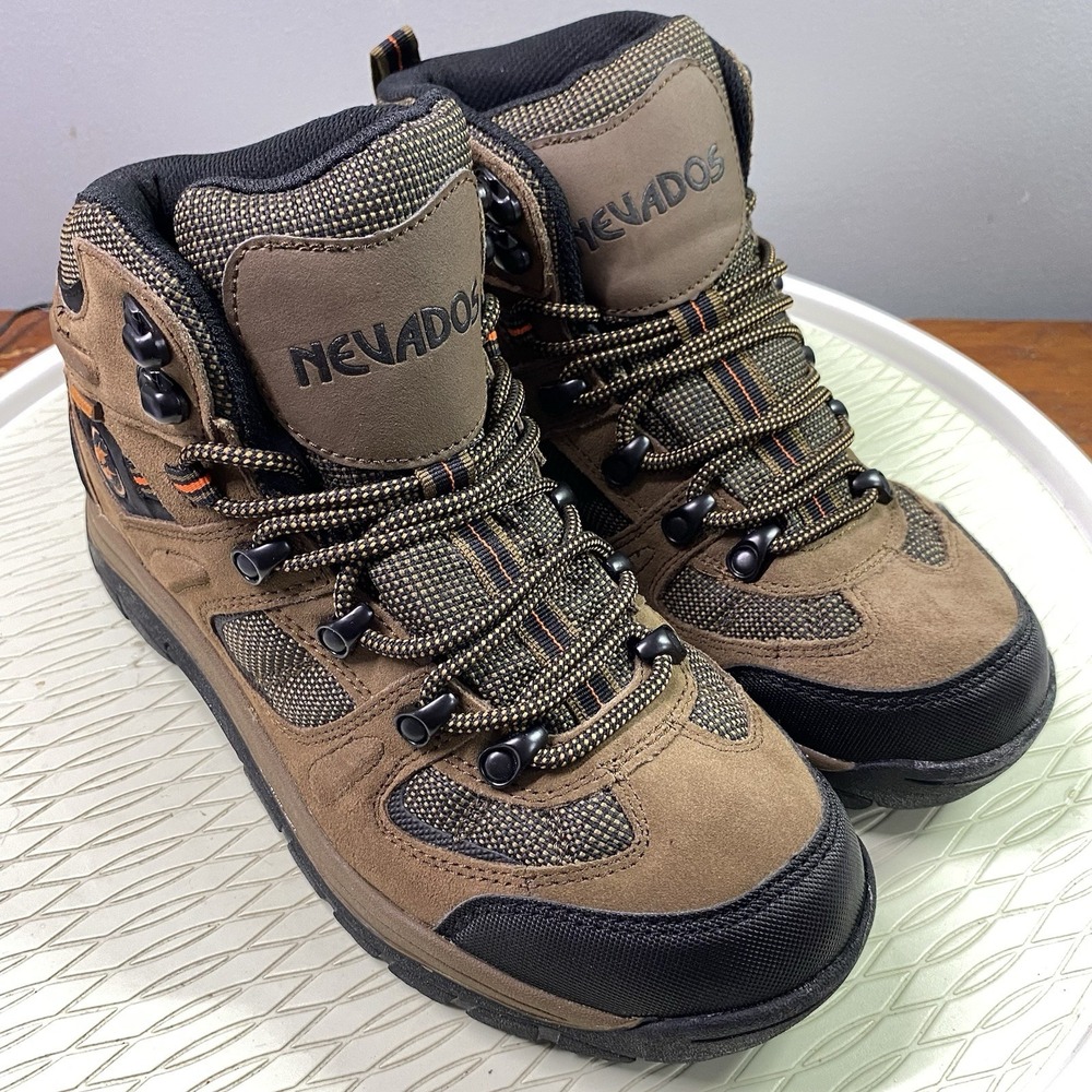 Nevados Mens Klondike Waterproof Hiking Ankle‎ Boots Brown &Black Sz.8.5 NWB